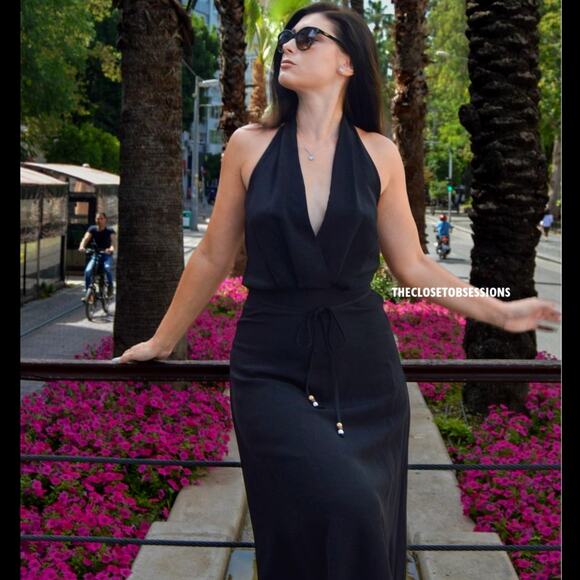 ZARA BLOGGER FAVE!!! Linen Blend Midi Dress NWT - Picture 11 of 17